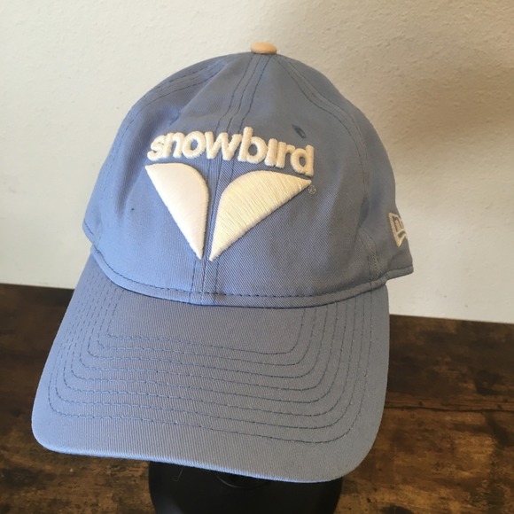 New Era Other - Snowbird Ski Resort New Era 9Twenty Strapback Hat • Light Blue Hawaiian Trim •
